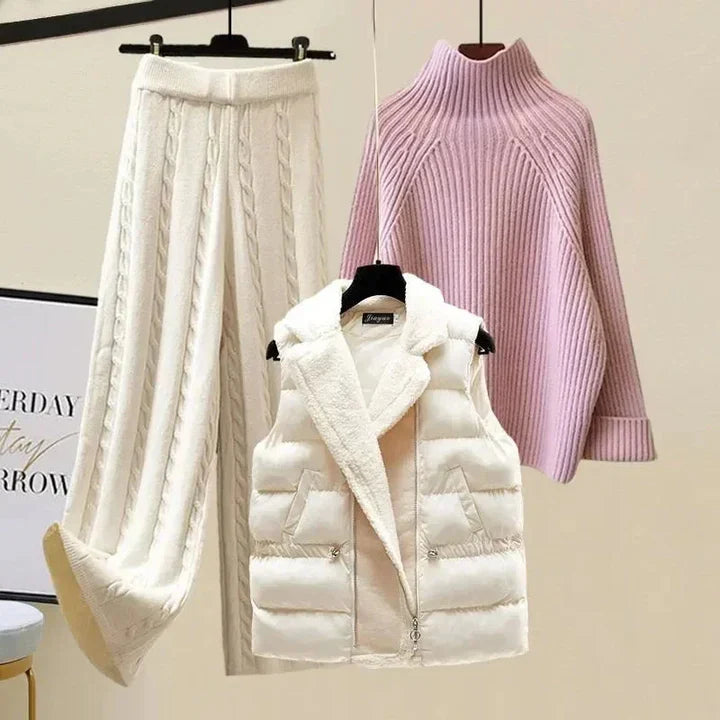 Marlene | Ensemble tricoté confortable et douillet