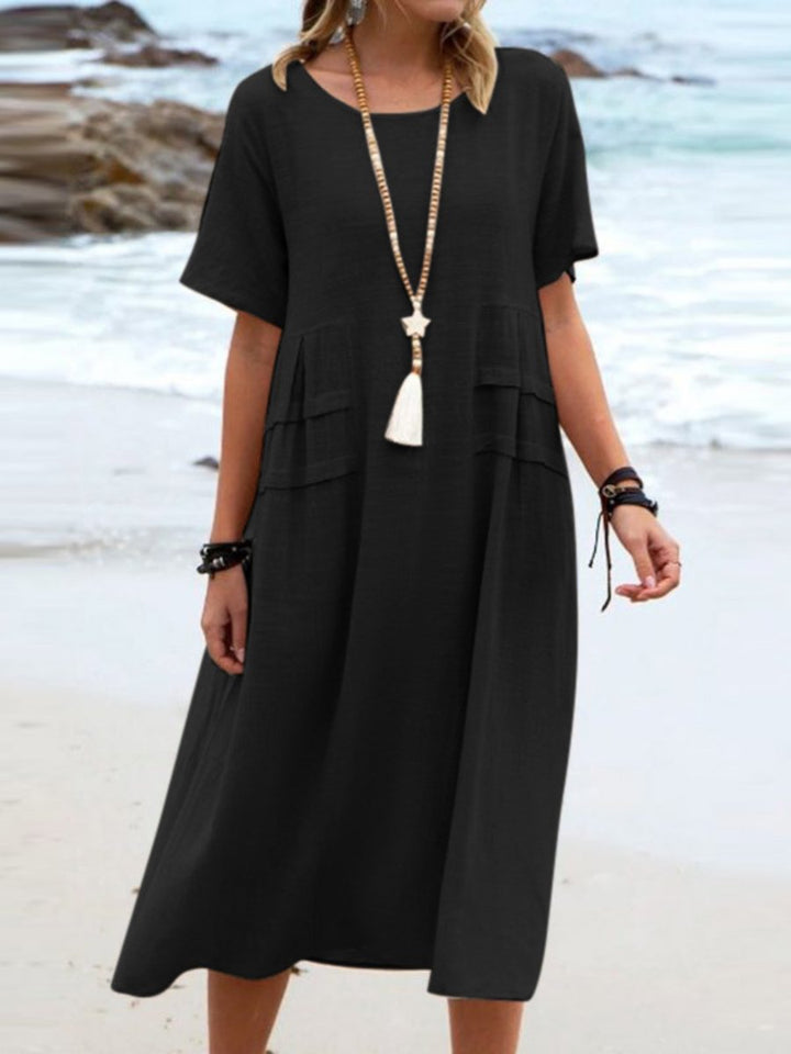 Aryuna – Robe Ample à Encolure Ronde