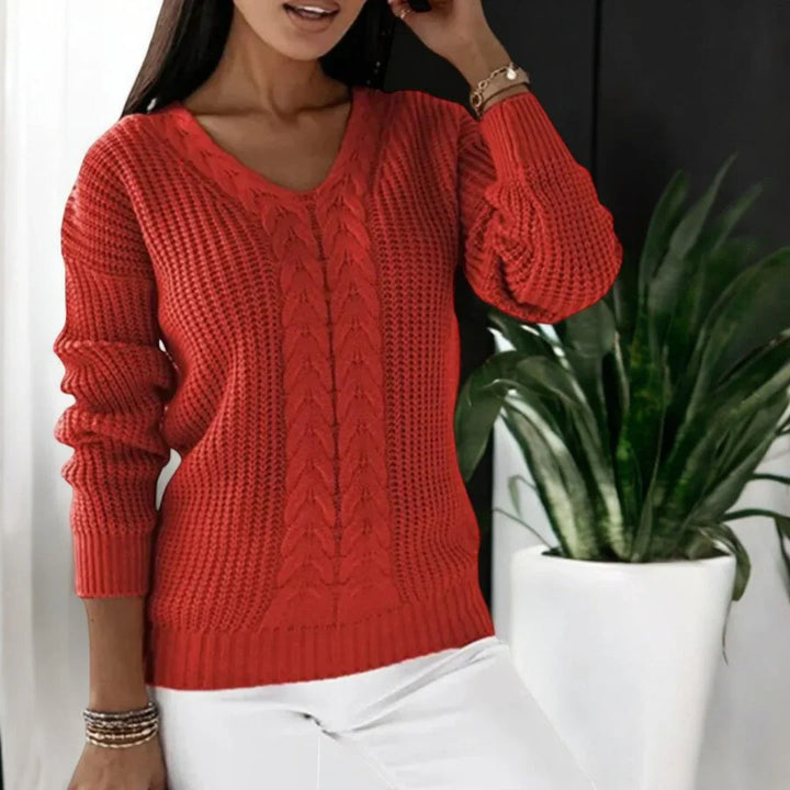 Elin - Pull tricoté classique