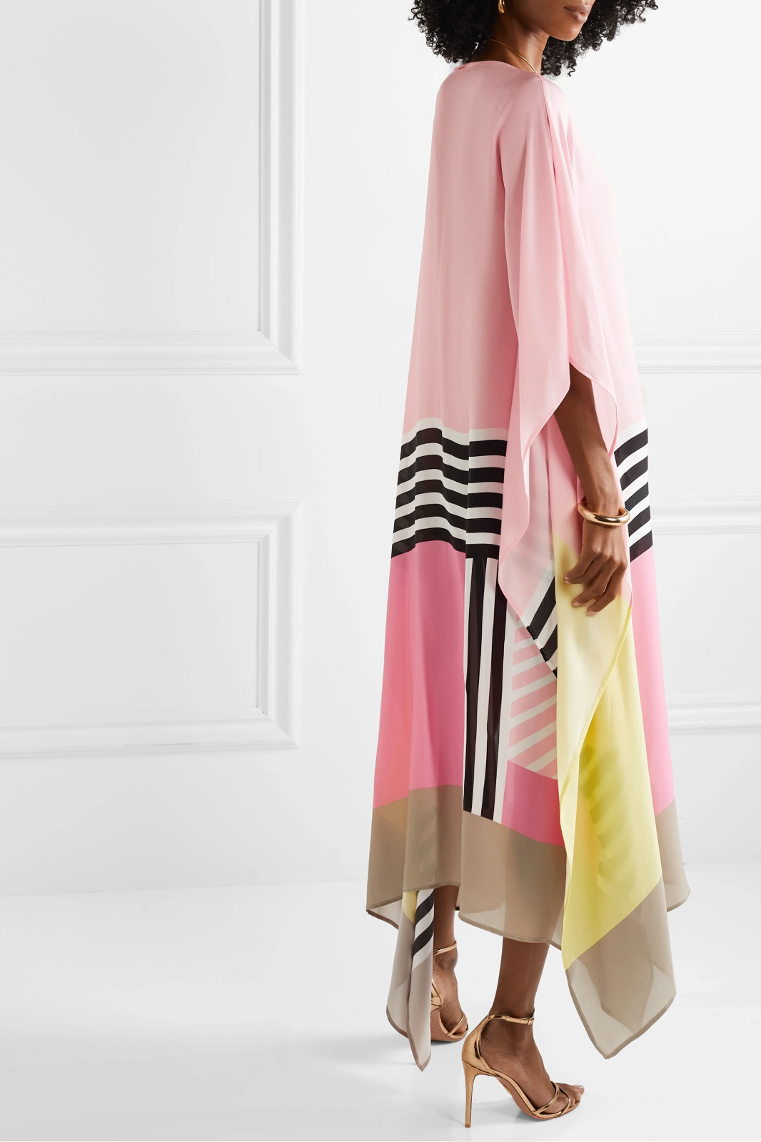 Iria | Caftan élégant avec imprimé géométrique