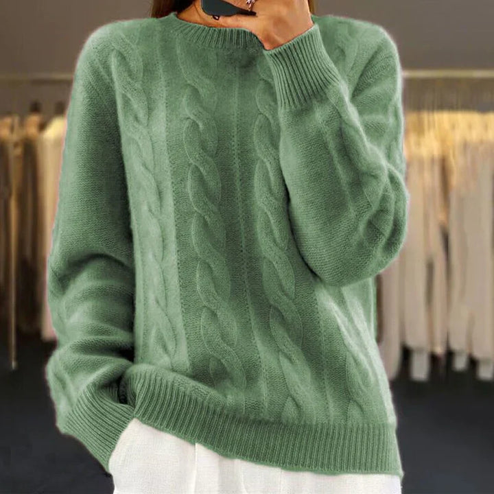 Pull tricoté confortable et chic