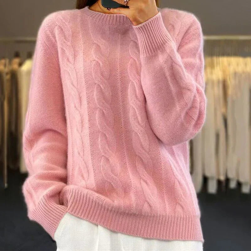 Pull tricoté confortable et chic